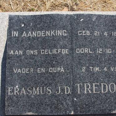 TREDOUX Erasmus J.D. 1887-1970