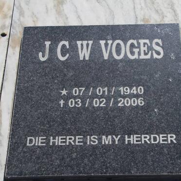 VOGES J.C.W. 1940-2006