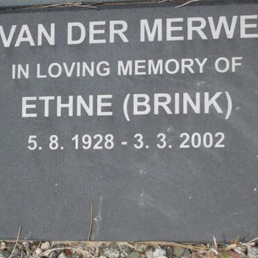 BRINK :: KENT :: VAN DER MERWE