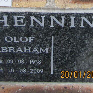 HENNING Olof Abraham 1938-2009