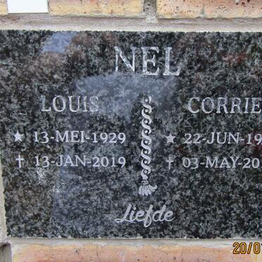 NEL Louis 1929-2019 &amp; Corrie 1935-2018