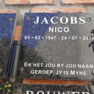 JACOBS Nico 1947-2019