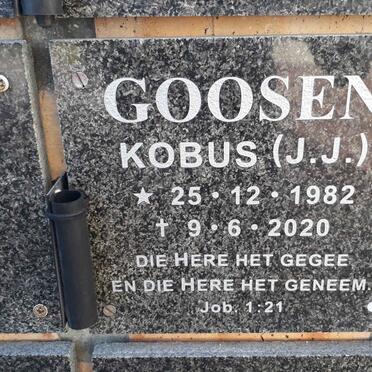 GOOSEN J.J. 1982-2020