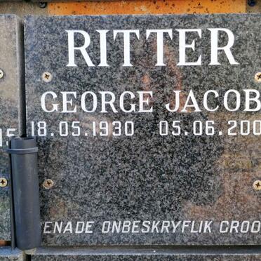RITTER George Jacob 1930-2009