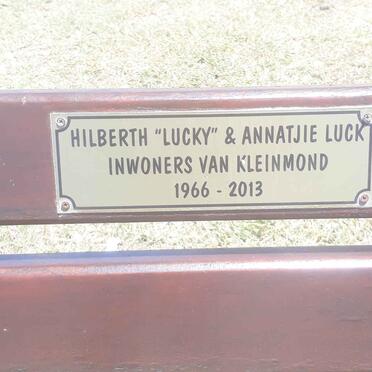 LUCK H.H. 1917-1989 &amp; A.A.J. 1928-2013