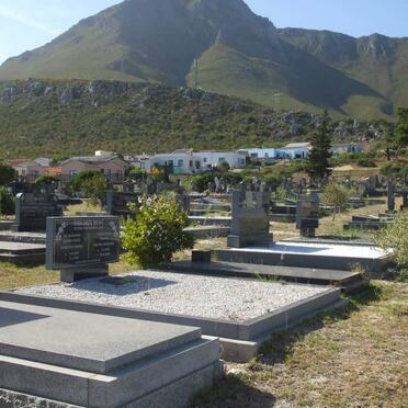 Western Cape, KLEINMOND, Main cemetery