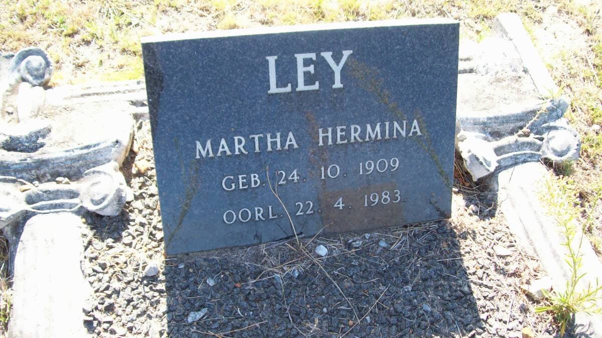 LEY Martha Hermina 1909-1983