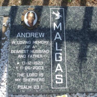 MALGAS Andrew 1923-2003