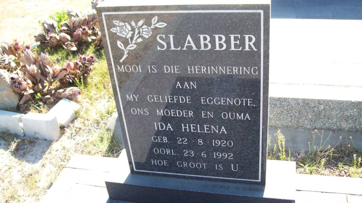 SLABBER Ida Helena 1920-1992