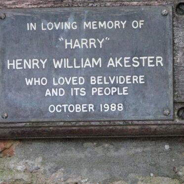 AKESTER Henry William -1988
