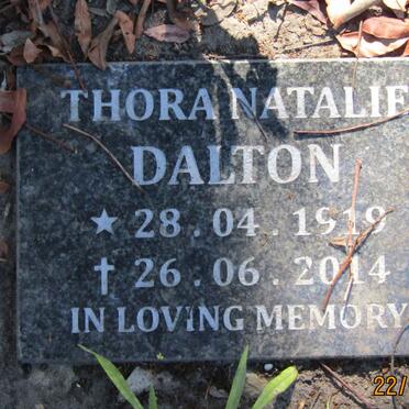 DALTON Thorna Natalie 1919-2014