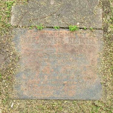 HASWELL John Kestell -1857