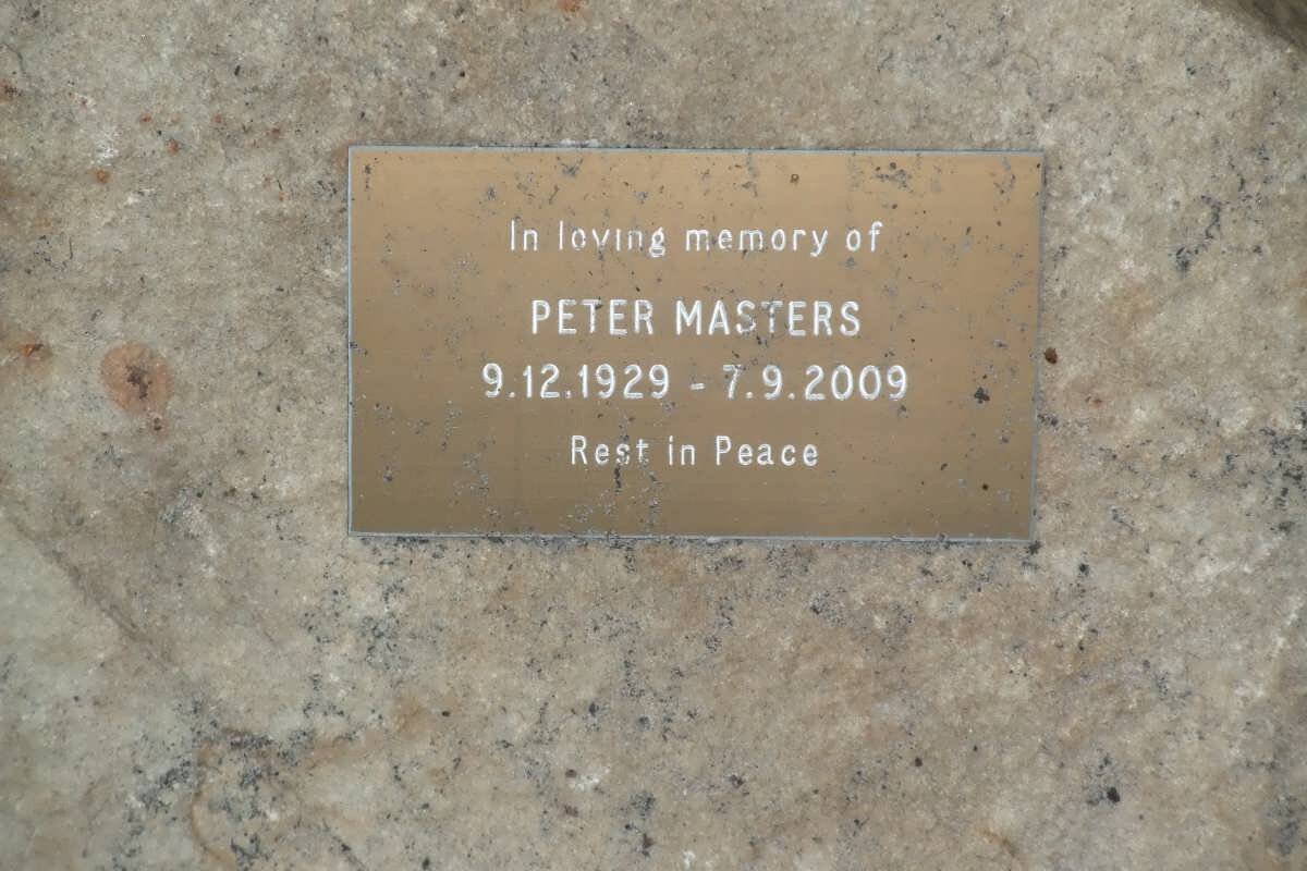 MASTERS Peter 1929-2009