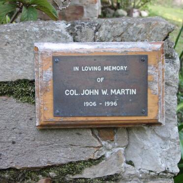 MARTIN John W. 1906-1996
