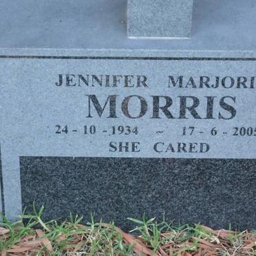 MORRIS Jennifer Marjorie 1934-2005
