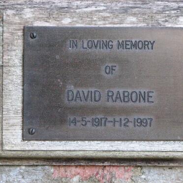 RABONE David 1917-1997