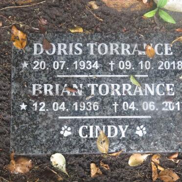 TORRANCE Brian 1936-2017 &amp; Doris 1934-2018