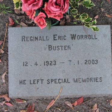 WORROL Reginald Eric 1923-2003