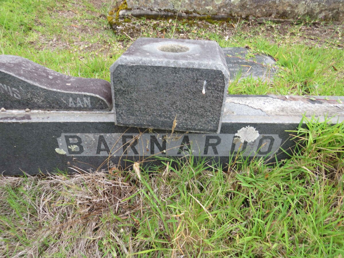 BARNARDO Alexander 1881-1973 & Louisa I. TERBLANCHE 1886-1970 _1