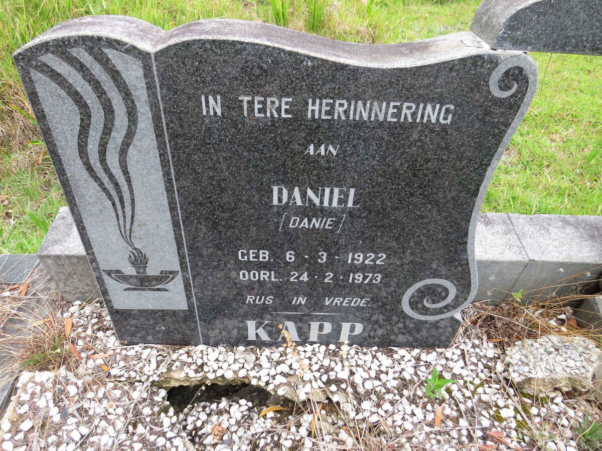 KAPP Daniel 1922-1973