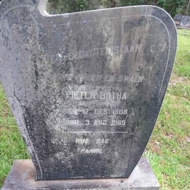 BOTHA Pieter 1908-1969