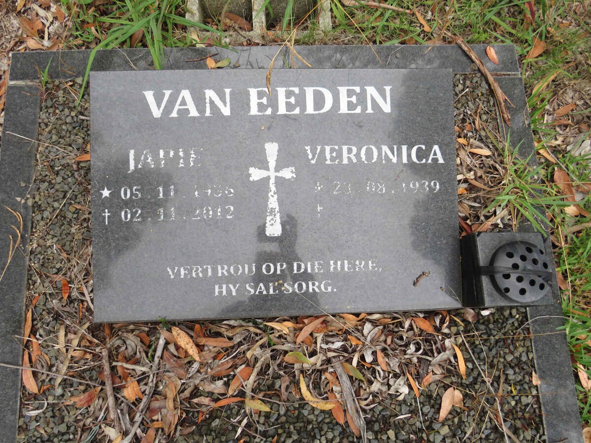 EEDEN Japie, van 1936-2012 & Veronica 1939-