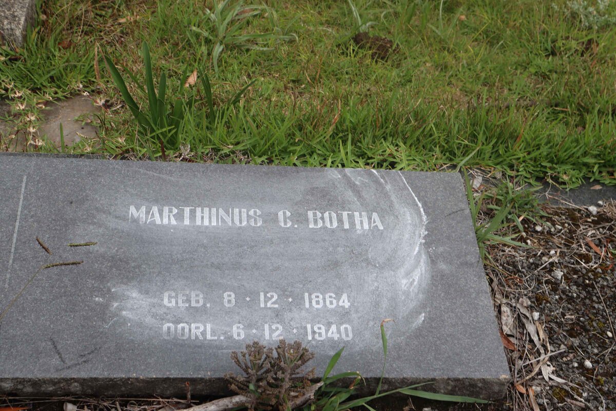 BOTHA Marthinus C. 1864-1940