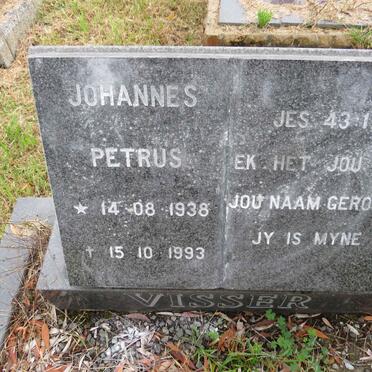 VISSER Johannes Petrus 1938-1993