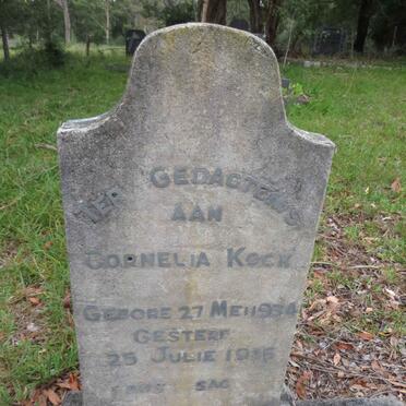 KOCK Cornelia 1934-1945