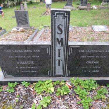 SMIT Gileam 1904-1980 & Hilletjie 1903-1984