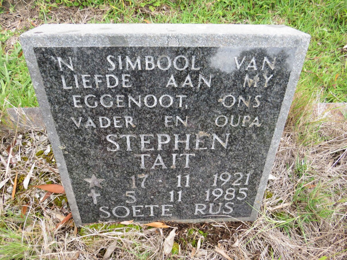 TAIT Stephen 1921-1985