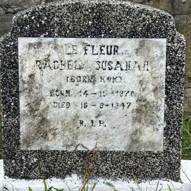 FLEUR Rachel Susanah, le nee KOK 1878-1947
