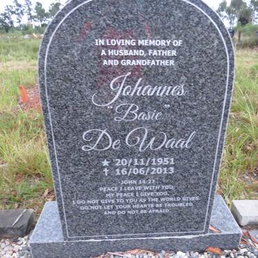 WAAL Johannes, de 1951-2013