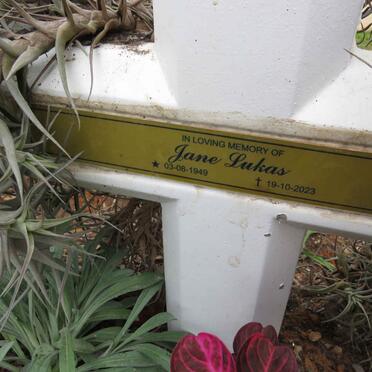 LUKAS Jane 1949-2023