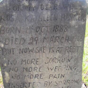 HARKER Rosa Kathleen 1888-1946