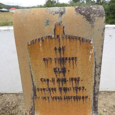 HUYSSTEEN Els, van 1882-1943