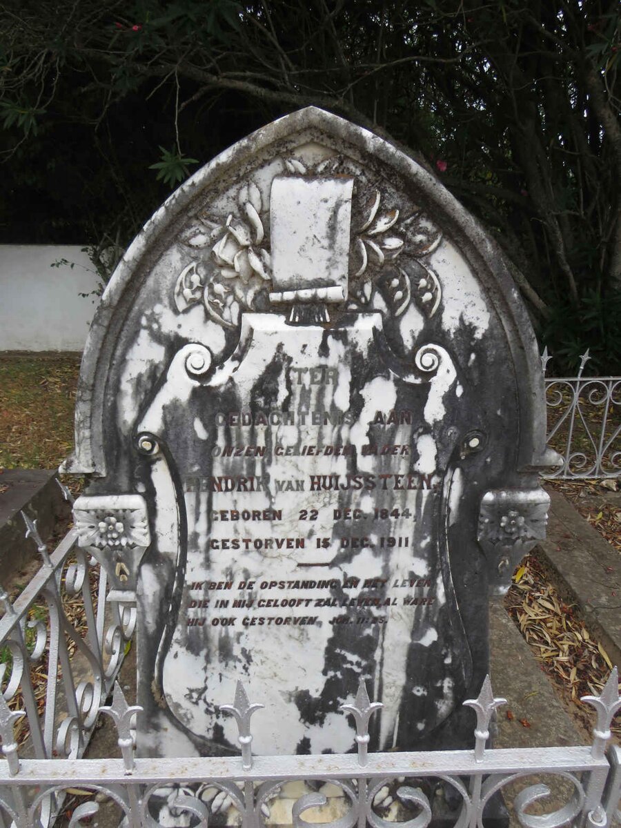 HUIJSSTEEN Hendrik, van 1844-1911