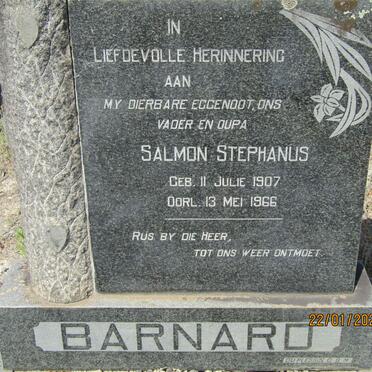 BARNARD Salmon Stephanus 1907-1966