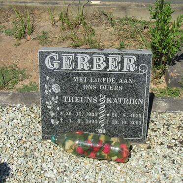 GERBER Theuns 1923-1993 &amp; Katrien 1933-2003