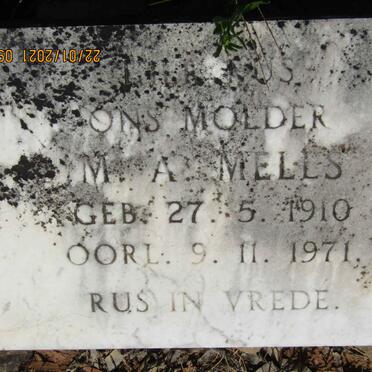 MELLS M.A. 1910-1971