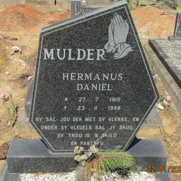 MULDER Hermanus Daniel 1910-1998