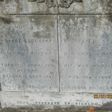 NORTJE Theunis Johannes 1891-1953