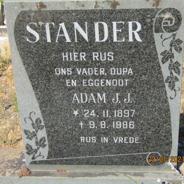 STANDER Adam J.J. 1897-1986