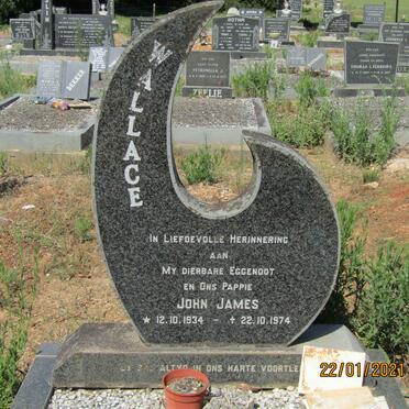 WALLACE John James 1934-1974