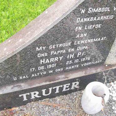 TRUTER H.P. 1901-1976