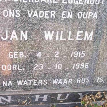 HUYSSTEEN Jan Willem, van 1915-1996