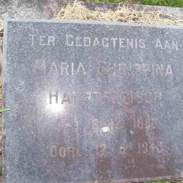 HAUPTFLEISCH Maria Catharina 188?-1943