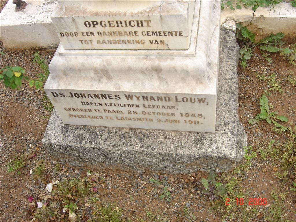 LOUW Johannes Wynand