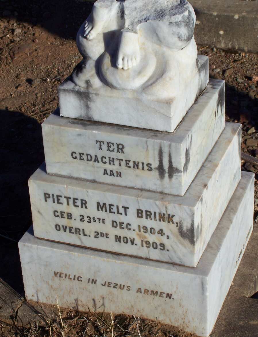 BRINK Pieter Melt 1904-1909