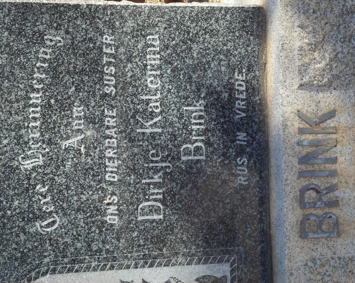 BRINK Dirkje Katerina